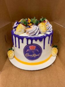 Crown Royal cake starting at $40.99 (feeds 30-40)