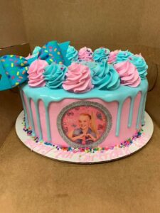 Pink and blue Jojo Siwa starting at $26.99 (feeds 12-16)