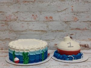 Fishing First Birthday starting at $30.99 (feeds 30) Smash cake starting at $8.99