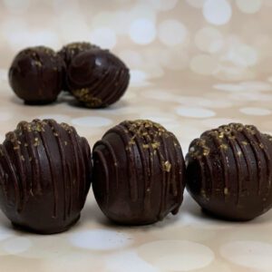 Salted Caramel Cake Balls