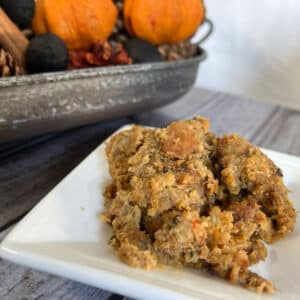 Seafood Eggplant Dressing