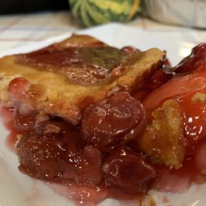 cherry cobbler